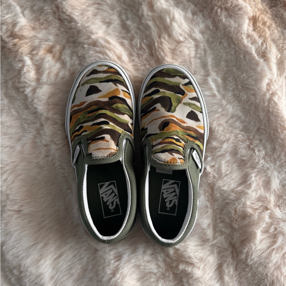 Vans Camouflage Slip-On Sneakers